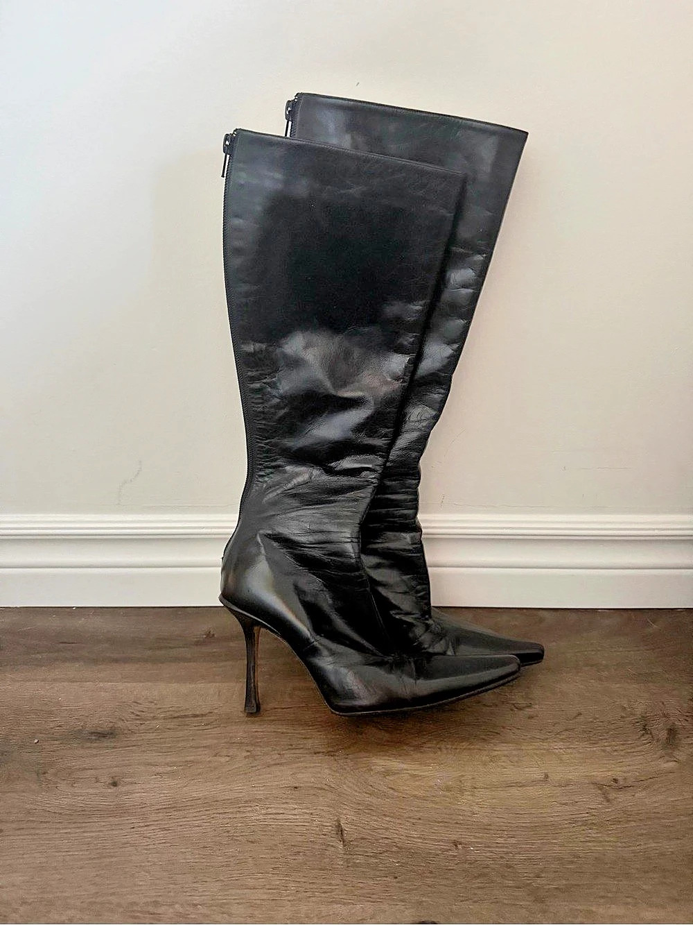 Jimmy Choo Women's Black Heeled Boots